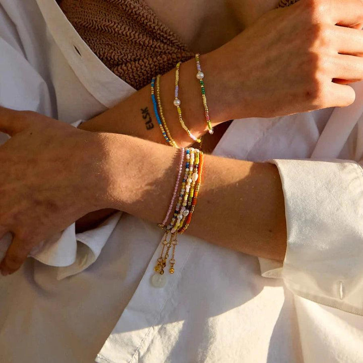 Hultquist Copenhagen Paisley Perle Armbånd – produktbillede 2