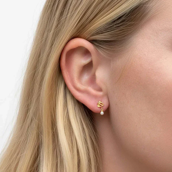 Hultquist Hedda Petite Øreringe Forgyldt – produktbillede 2