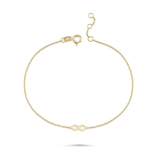 Nuran Icons Armbånd Eternity – 14 Karat Guld – B2610-2RG