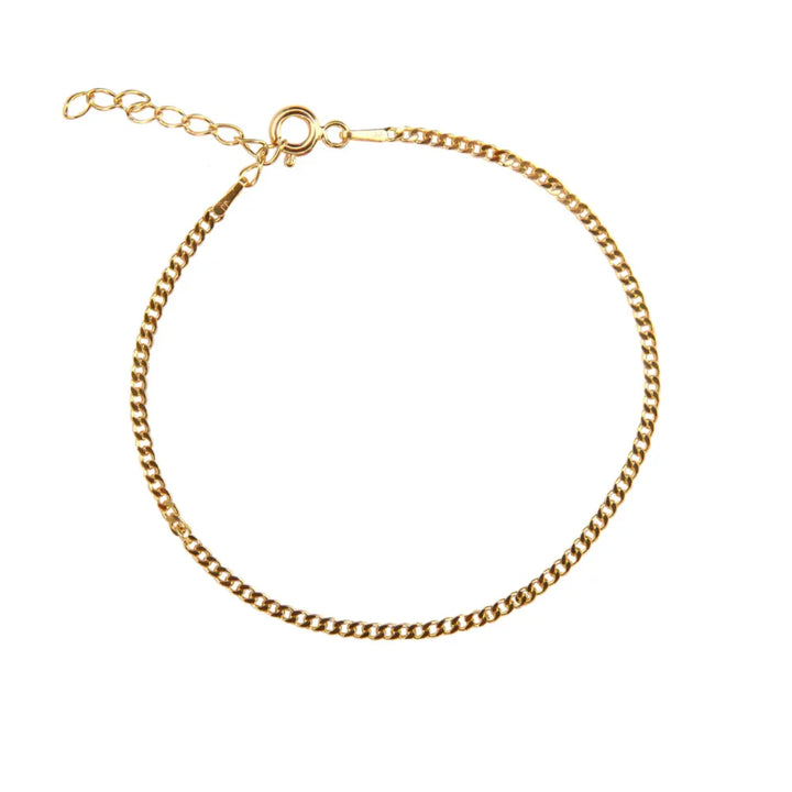 Jeberg Jewellery Baby Saga Bracelet I Forgyldt Sølv – 44250-16-G
