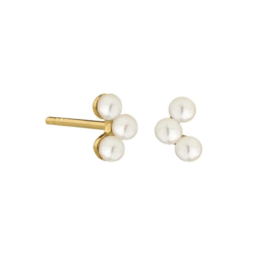 Jeberg Jewellery Cordelia Pearl Arch Stud – 52720
