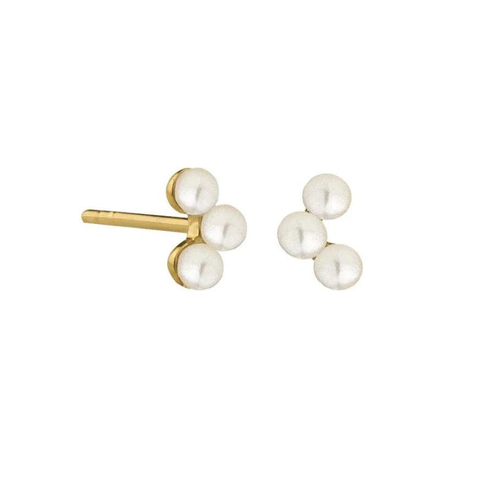 Jeberg Jewellery Cordelia Pearl Arch Stud – 52720