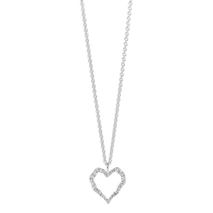 Jeberg Jewellery Heart Me Necklace I Sølv – 42502