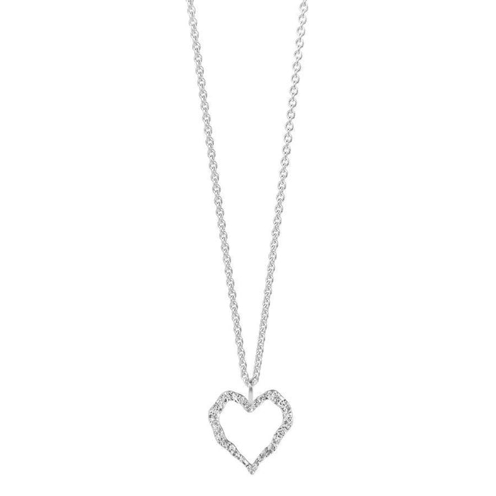 Jeberg Jewellery Heart Me Necklace I Sølv – 42502