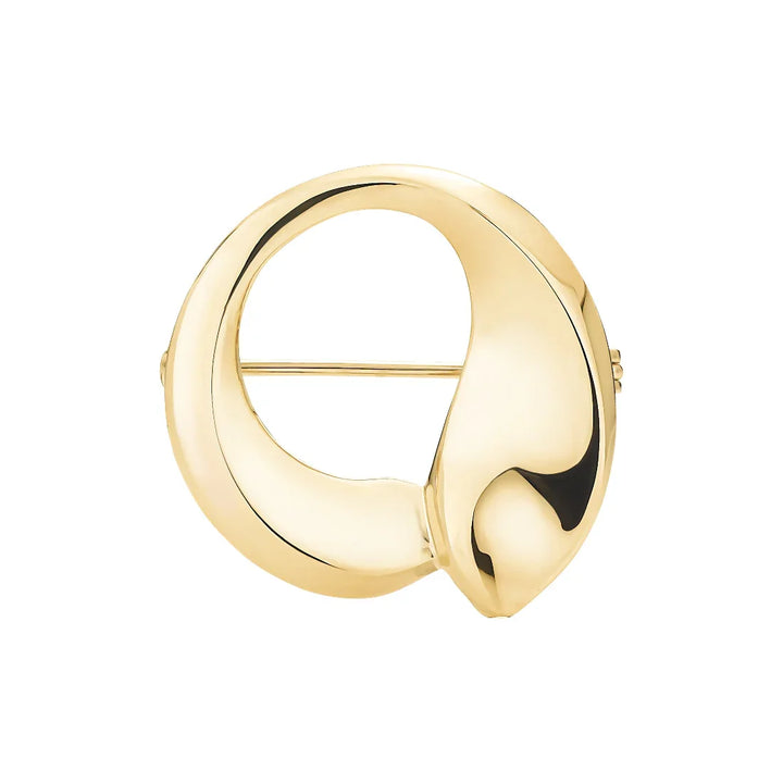 Lund Copenhagen Broche - Forgyldt - 9041380-F – 9041380-F