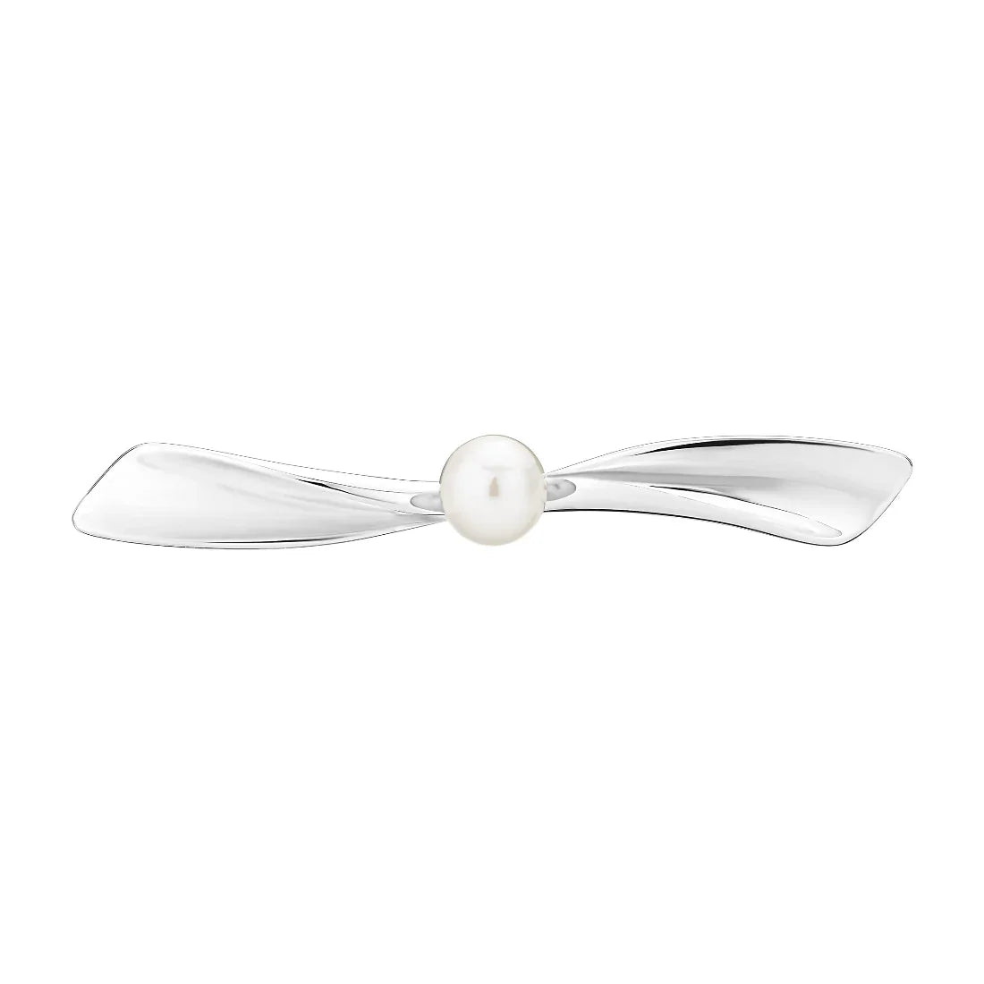 Lund Copenhagen Sølv Broche Med Perle - 9041392 – 9041392