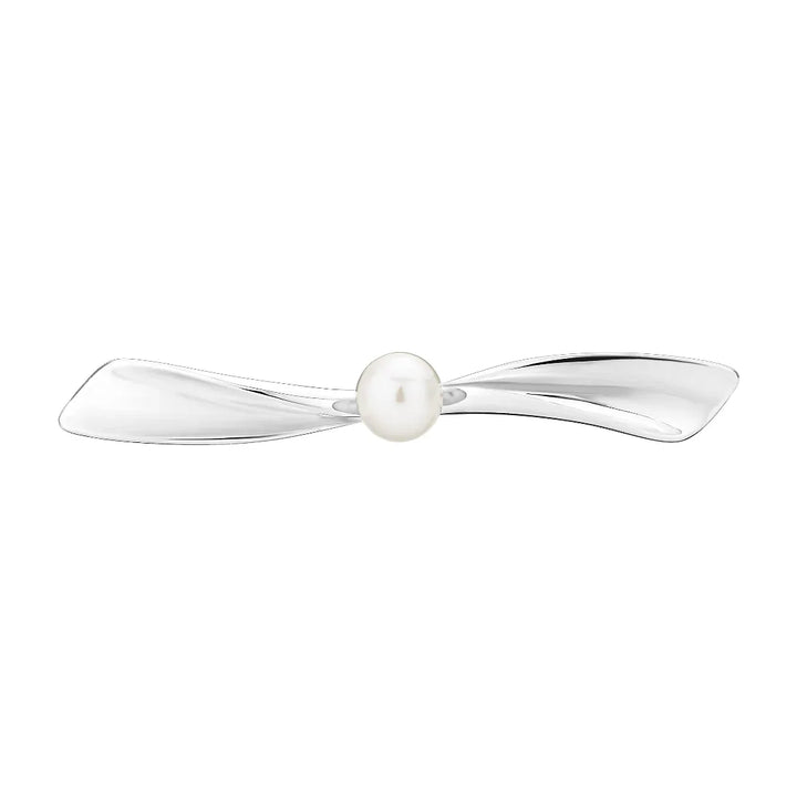 Lund Copenhagen Sølv Broche Med Perle - 9041392 – 9041392