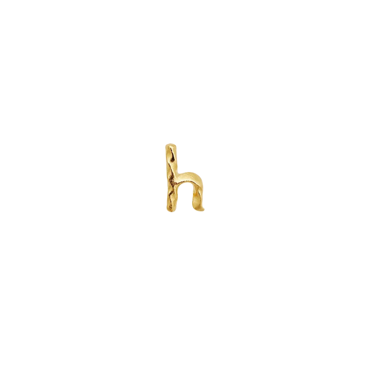 Maanesten Alphabet Single Bogstav Ørestik A–W i Forgyldt – produktbillede 9