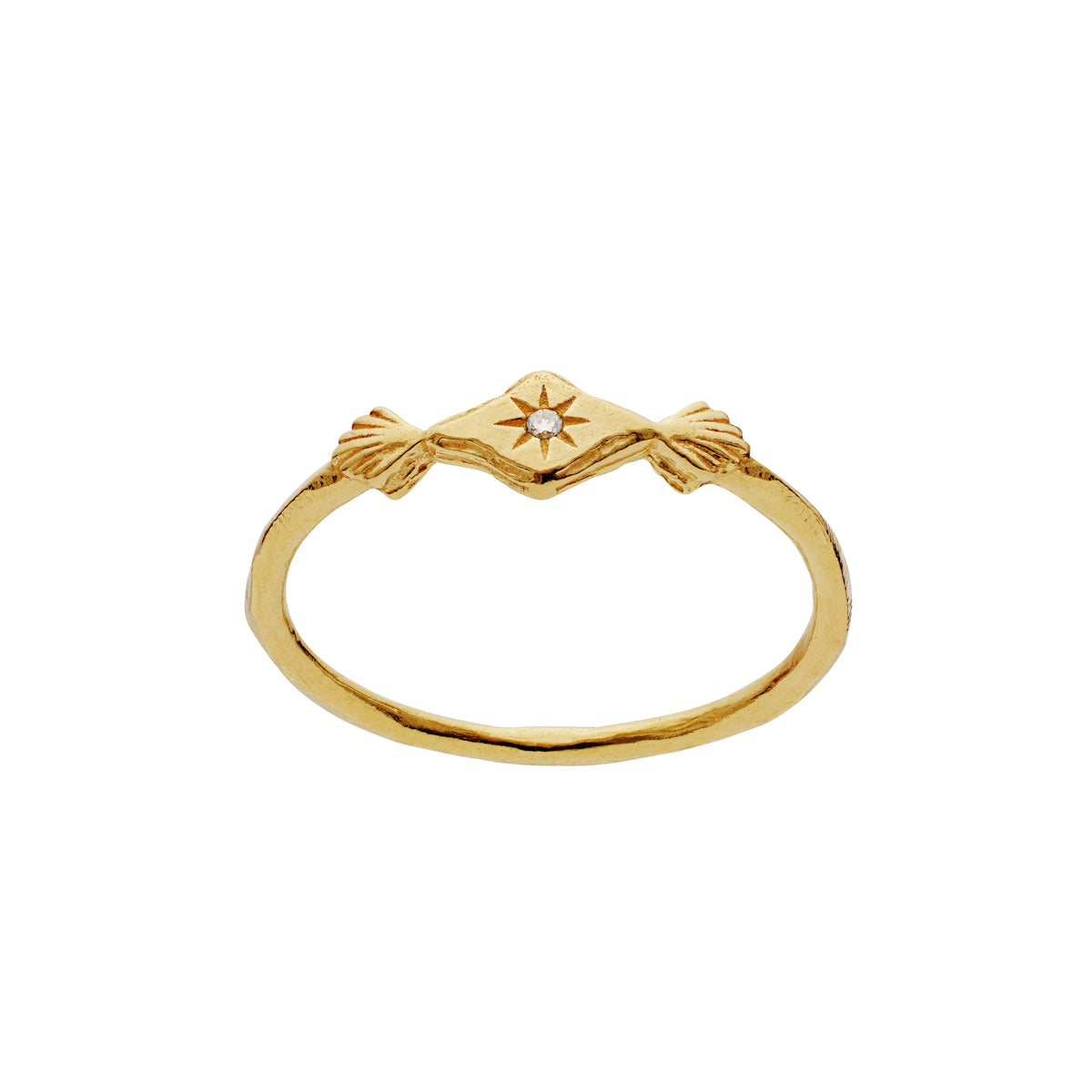 Maanesten Annie Forgyldt Ring – 4872A-001