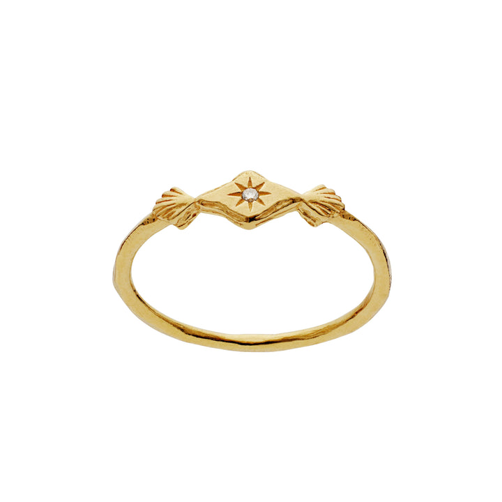 Maanesten Annie Forgyldt Ring – 4872A-001