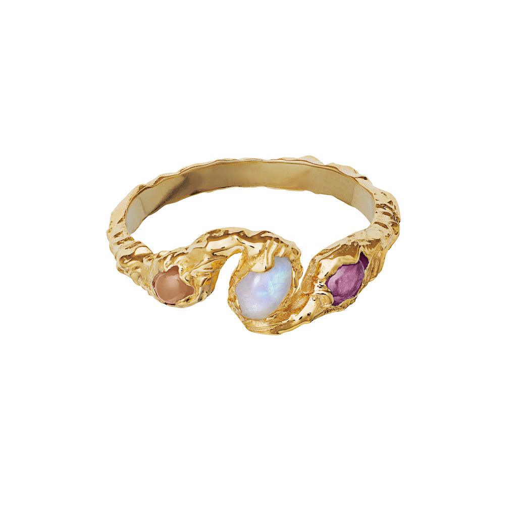 Maanesten Baila Ring 18 kt. forgyldt - 4764A – 4764A-001