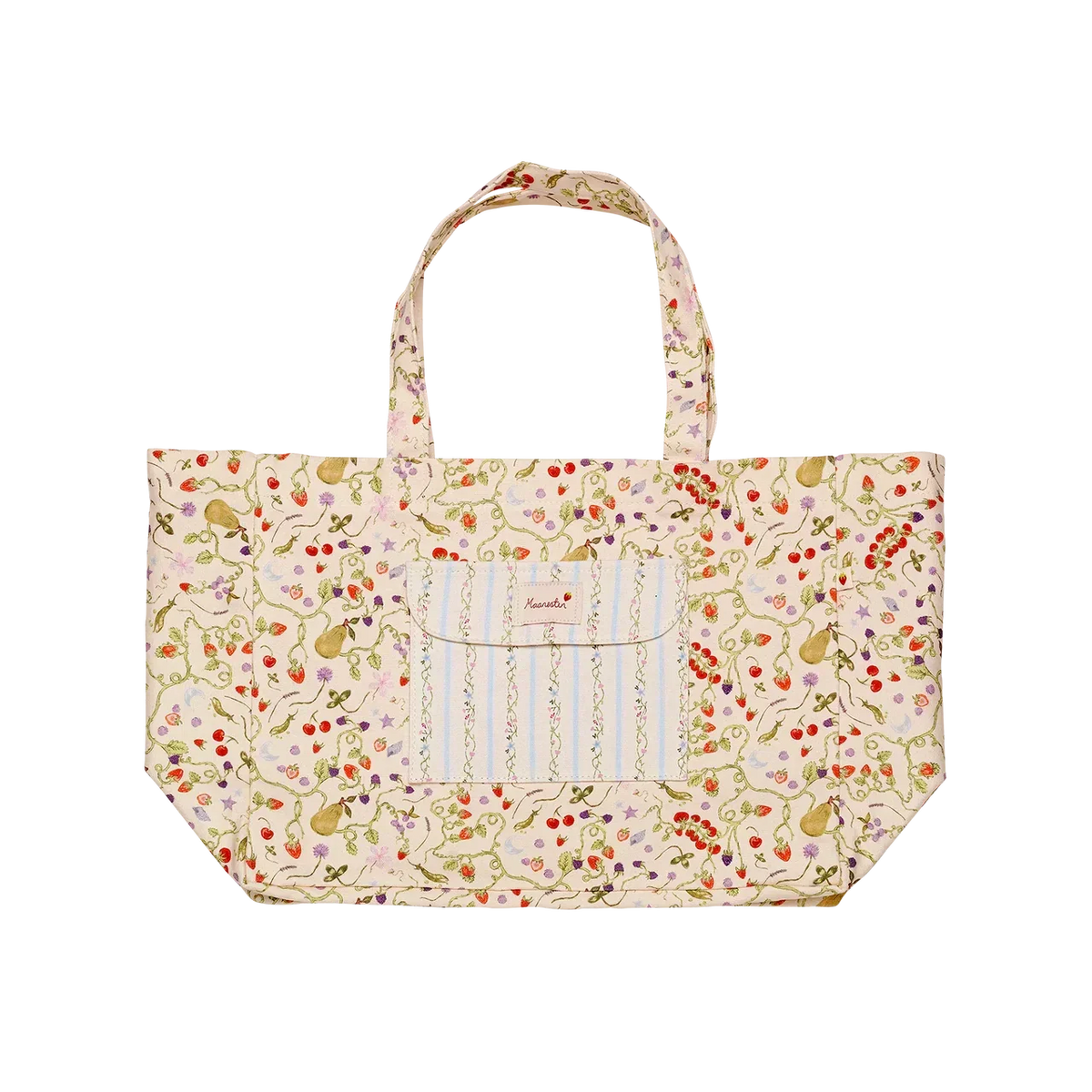 Maanesten Big Canvas Tote Garden Magic Ivory – 4122