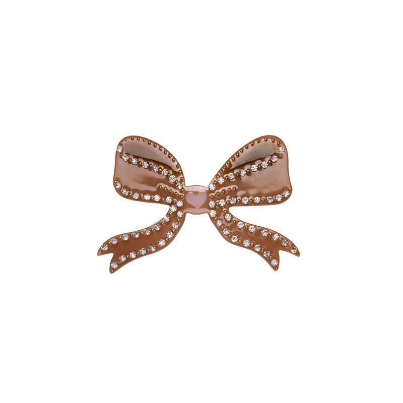 Maanesten Bow Hair Clip Mocha – 4012-Onesize