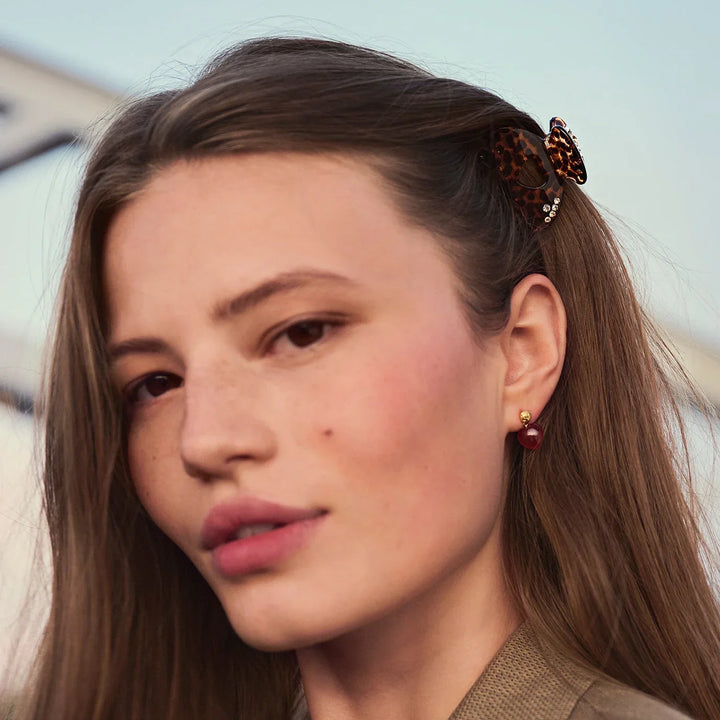 Maanesten Cerys Hårklemme Leopard - Valentine 2026 – produktbillede 2