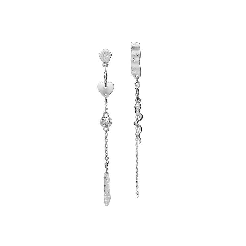 Maanesten Delfine Earrings I Sølv – 9847C