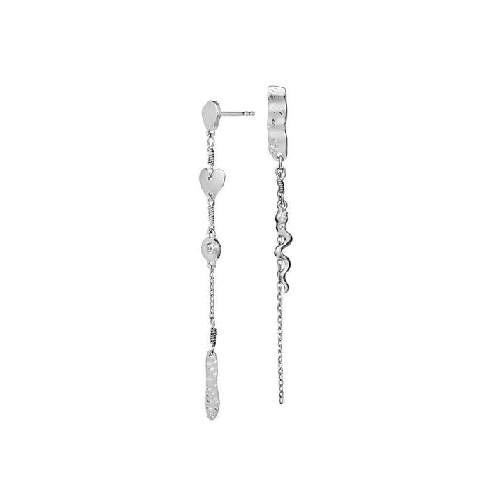 Maanesten Delfine Earrings I Sølv – produktbillede 2