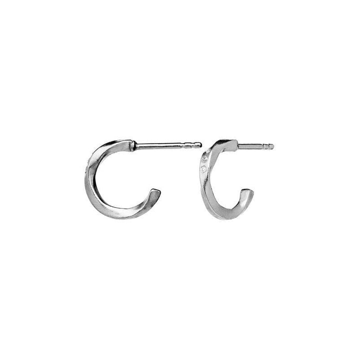 Maanesten Echo Petite Hoops 12mm i Sølv - 9861C – produktbillede 2