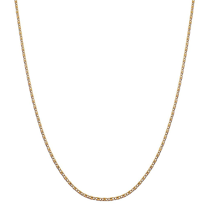 Maanesten Eva Choker Halskæde forgyldt - 2550A – 2550A