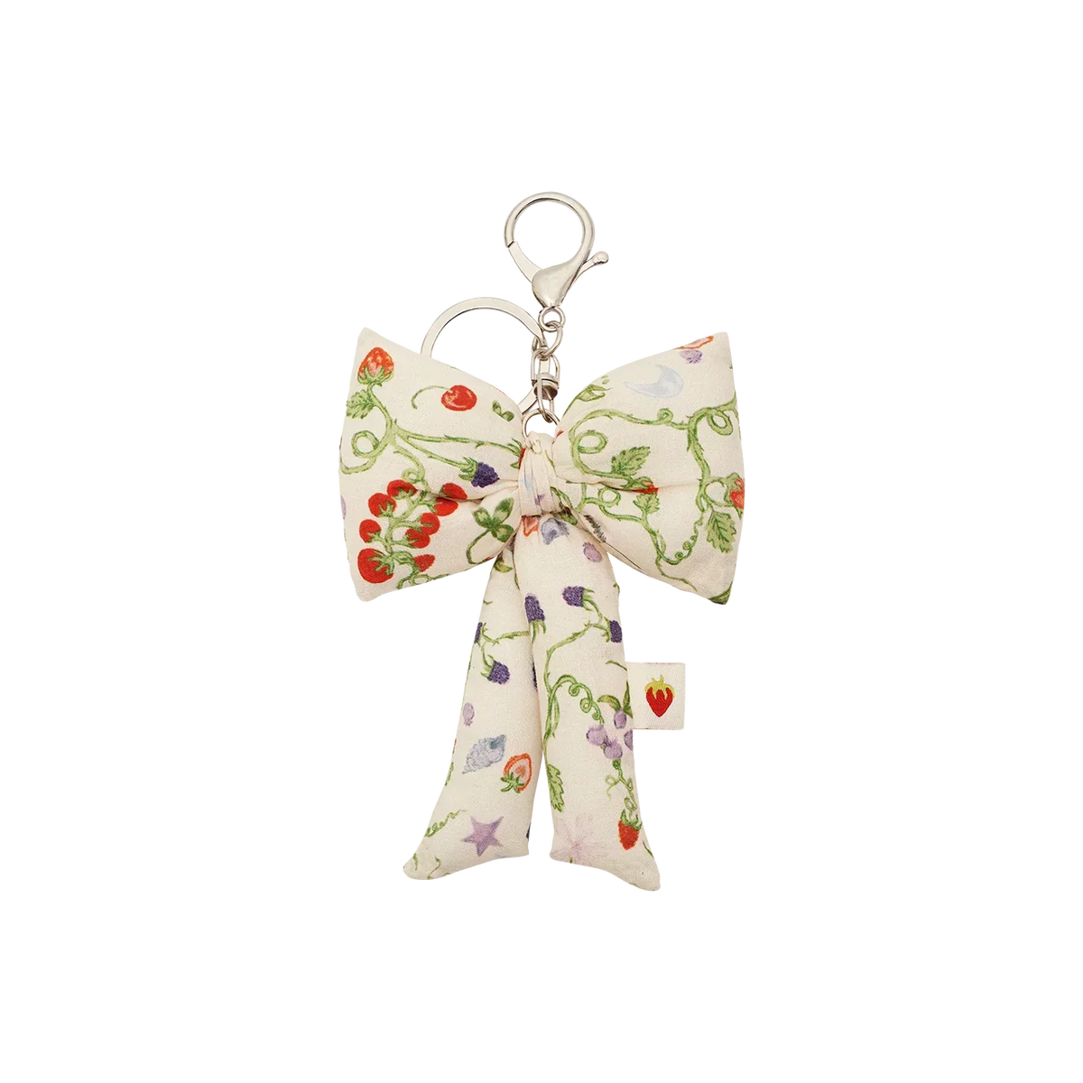 Maanesten Fabric Bow Nøglering – Garden Magic Ivory – 4111-Onesize