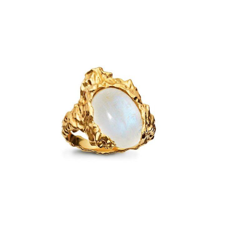 Maanesten Gudinde Ring Med Månesten - 35351A – 35351A-001