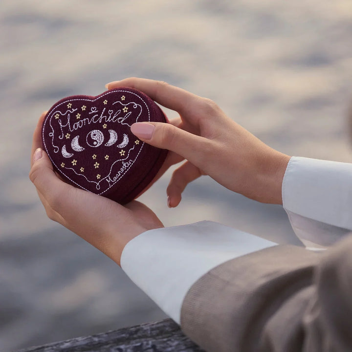 Maanesten Heart Jewelry Box Maroon - Valentine 2026 – 4207