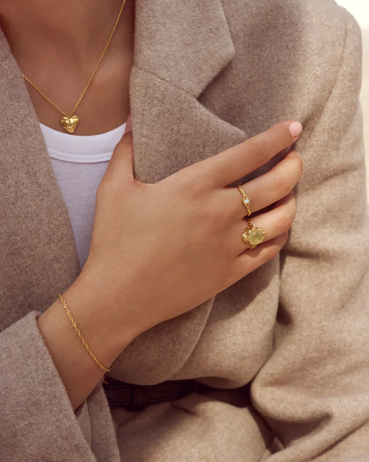 Maanesten Lisa Forgyldt Ring – produktbillede 2