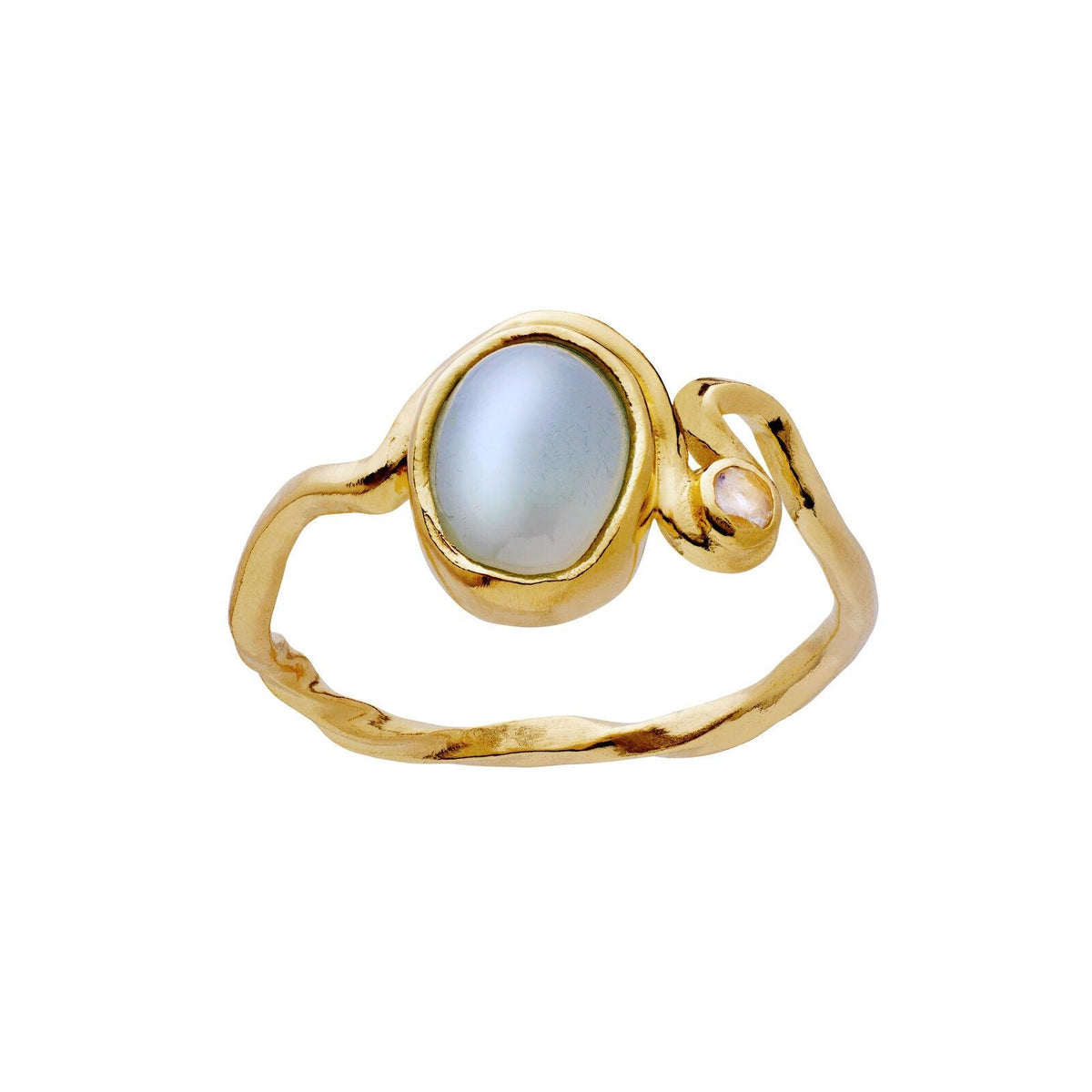 Maanesten Lorelei Ring Forgyldt – 4820A-003
