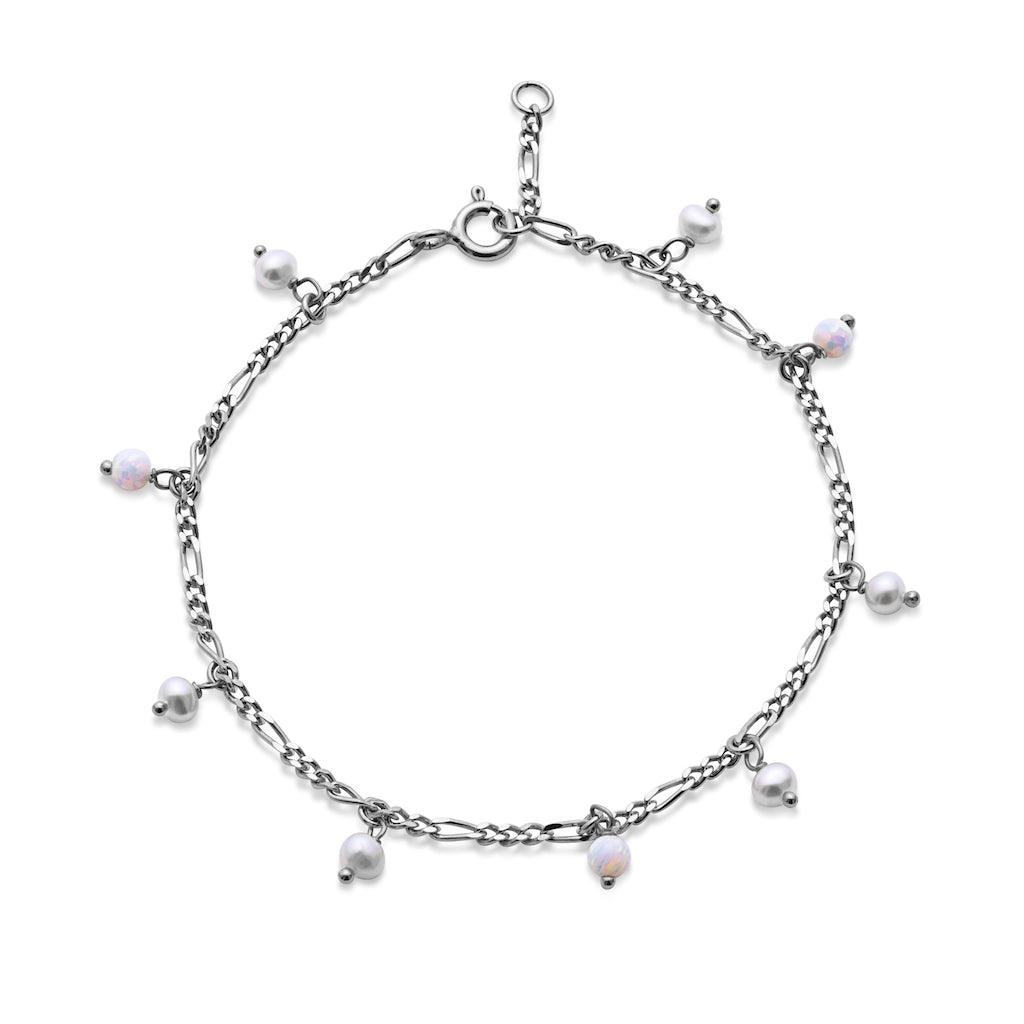Maanesten Lula White Sølv Armbånd - 8519C – 8519C