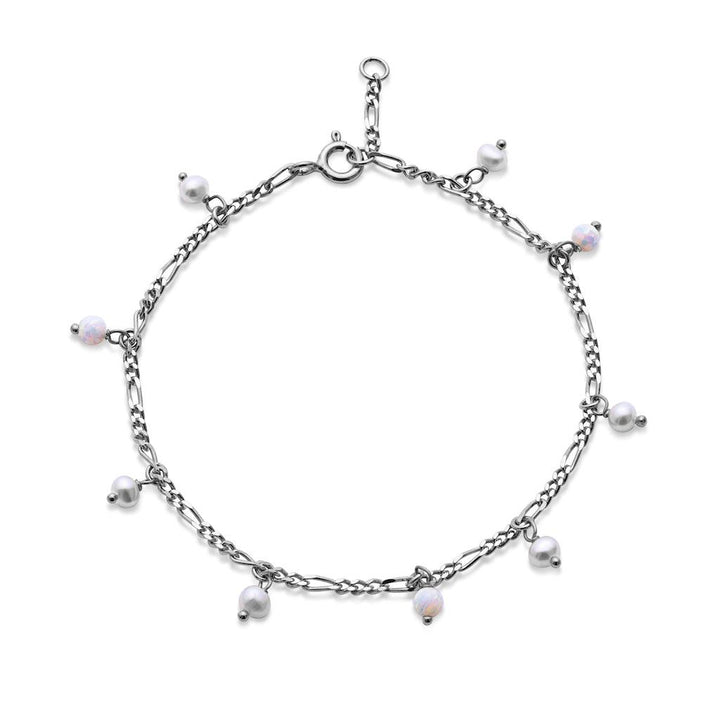 Maanesten Lula White Sølv Armbånd - 8519C – 8519C