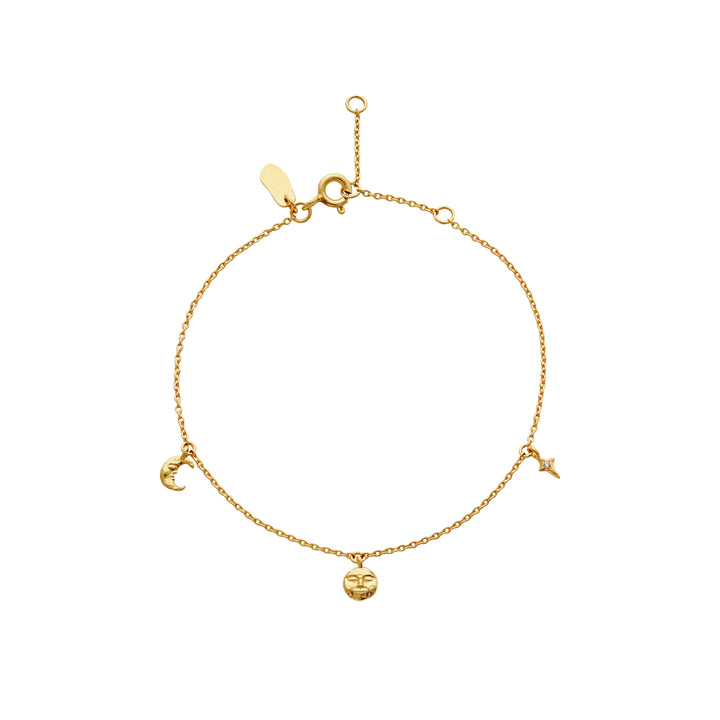 Maanesten Lysander Forgyldt Armbånd – 8691A