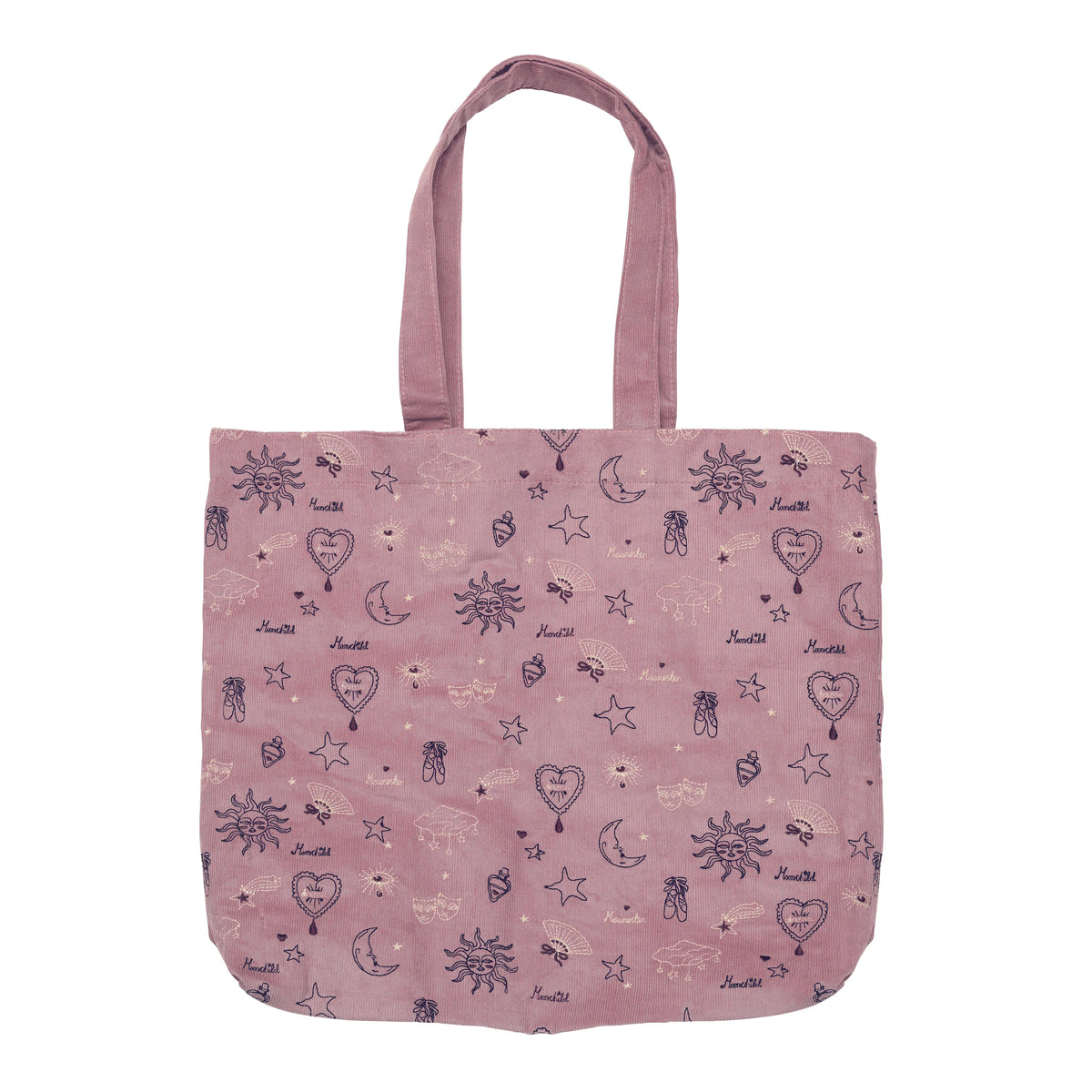 Maanesten Magic Corduroy Totebag Theatre Magical Purple – 4102