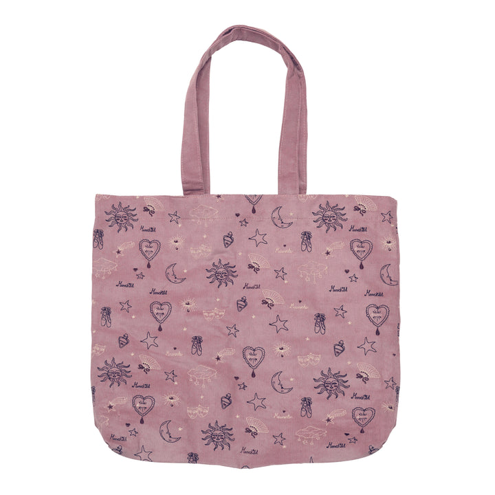 Maanesten Magic Corduroy Totebag Theatre Magical Purple – 4102