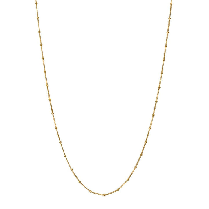 Maanesten Nala Choker Halskæde Forgyldt - 2506A – 2506A