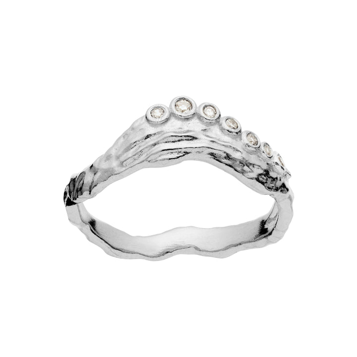 Maanesten Selene Sølv Ring m. Zirkonia – 4866C-001