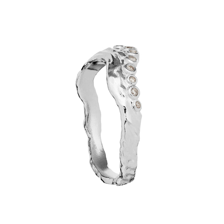Maanesten Selene Sølv Ring m. Zirkonia – produktbillede 2