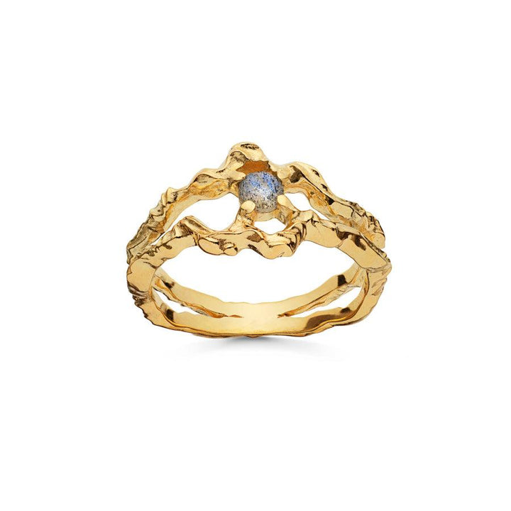 Maanesten Shelly Ring 18kt Forgyldt Sølv - 4738A – 4738A-001