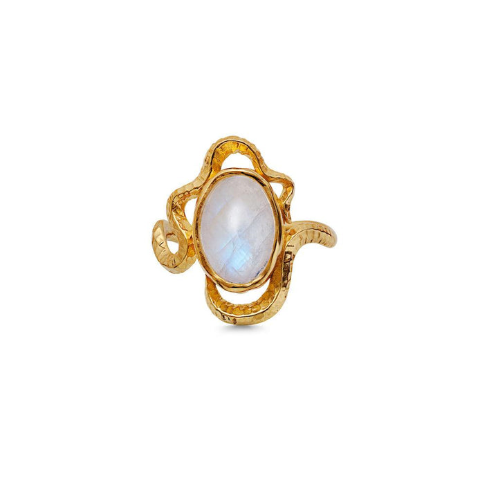 Maanesten Siren Ring 18 kt. forgyldt - 4731A – 4731A-001