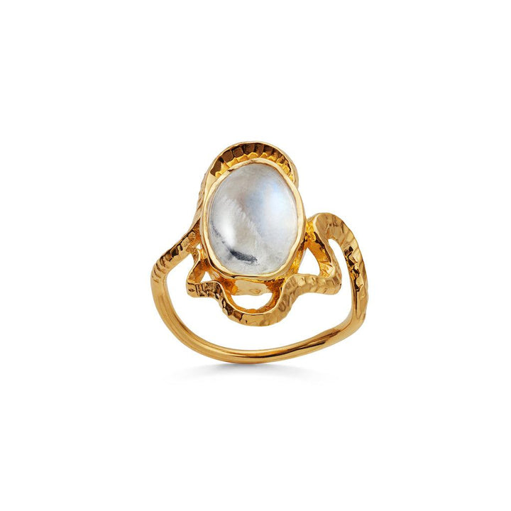 Maanesten Siren Ring 18 kt. forgyldt - 4731A – produktbillede 2