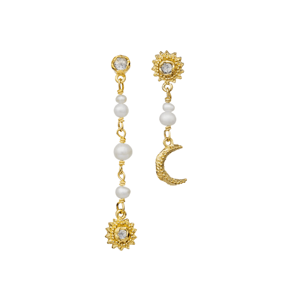 Maanesten Sunniva Earrings Forgyldt – 9717A