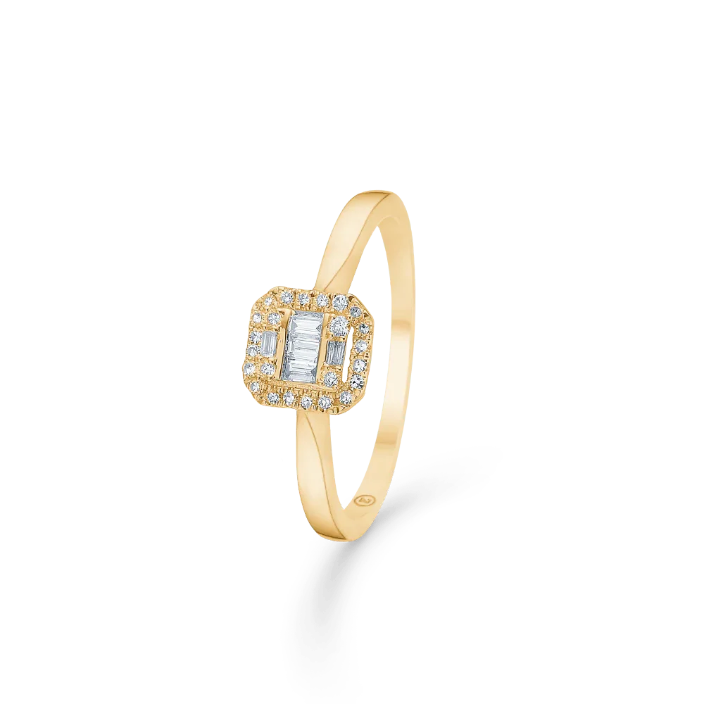 Mads Z 14kt Elizabeth Ring 0.18ct W.Si – 1541031-001
