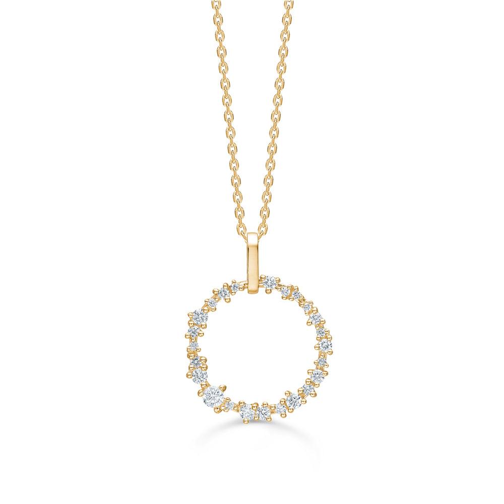 Mads Z 14kt Lucia Vedhæng 0.30ct W.si – 1531054