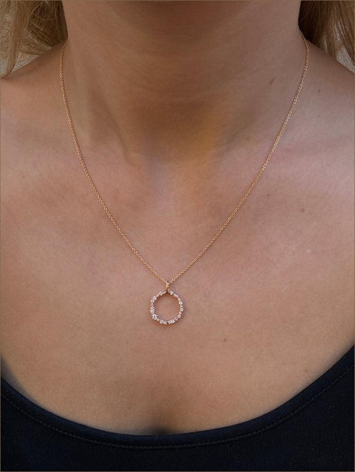 Mads Z 14kt Lucia Vedhæng 0.30ct W.si – produktbillede 2