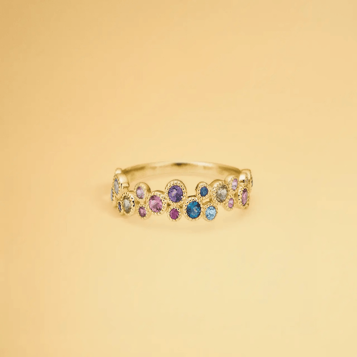 Mads Z 14kt Luxury Rainbow Petite Ring – produktbillede 2