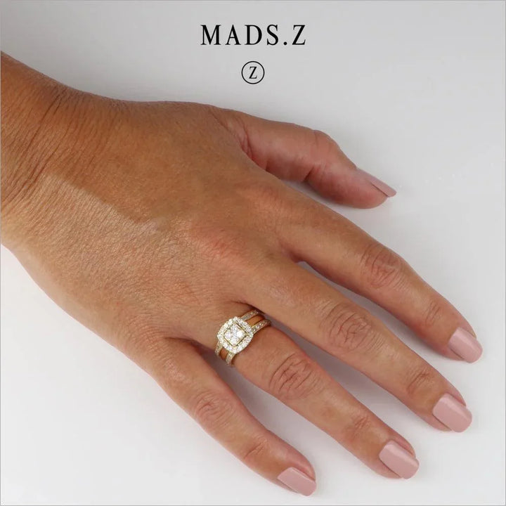 Mads Z 14kt Margaret Ring 0.45ct W.si – produktbillede 2