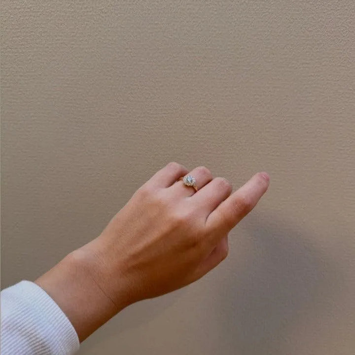Mads Z 8kt Carmen Ring Zirkonia – produktbillede 2