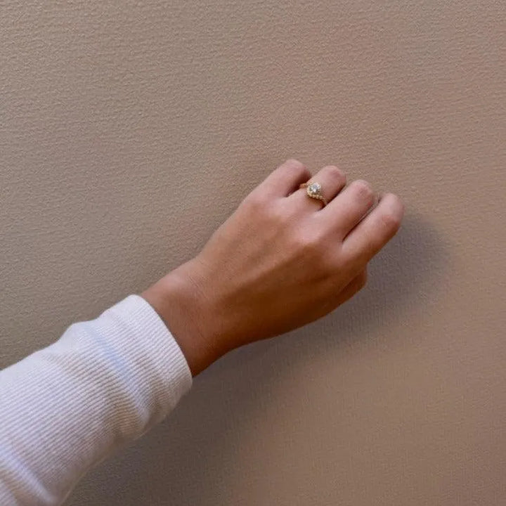 Mads Z 8kt Carmen Ring Zirkonia – produktbillede 2