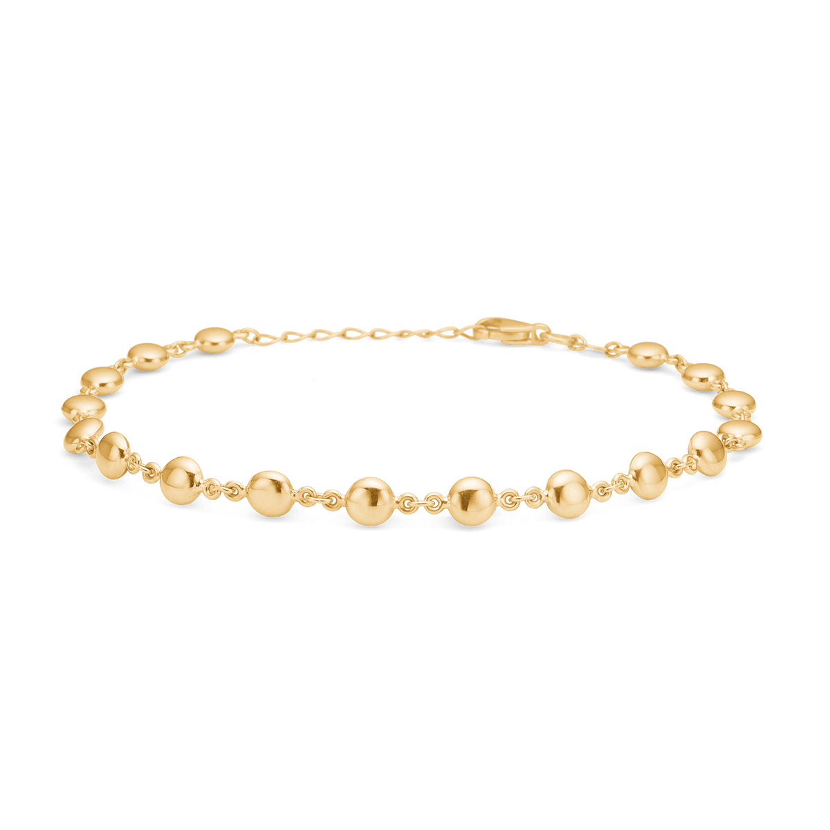 Mads Z 8kt Guld Armbånd med Guldperle – 3350504