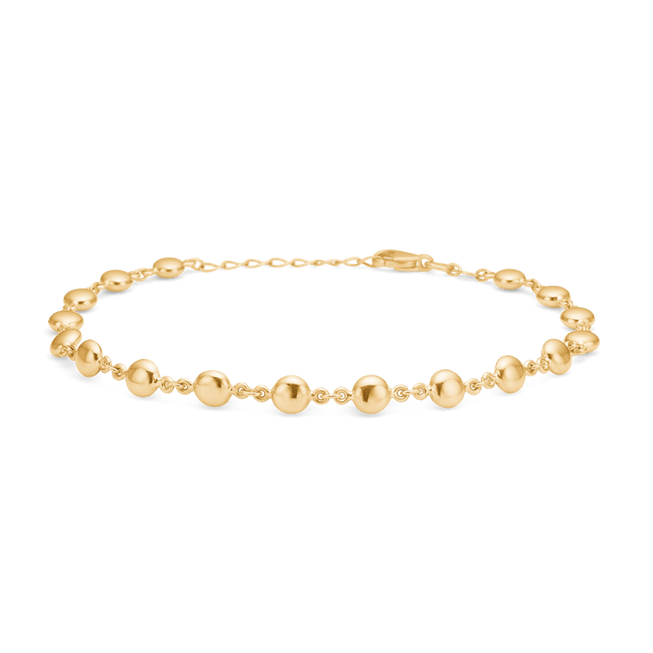 Mads Z 8kt Guld Armbånd med Guldperle – 3350504