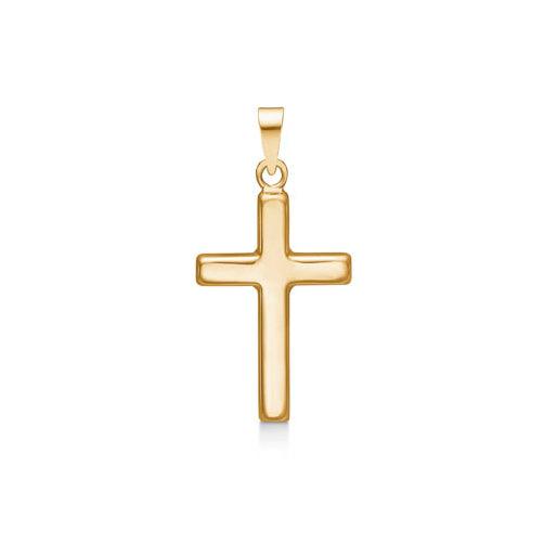 Mads Z 8kt Guld Kors 20mm – 8330541
