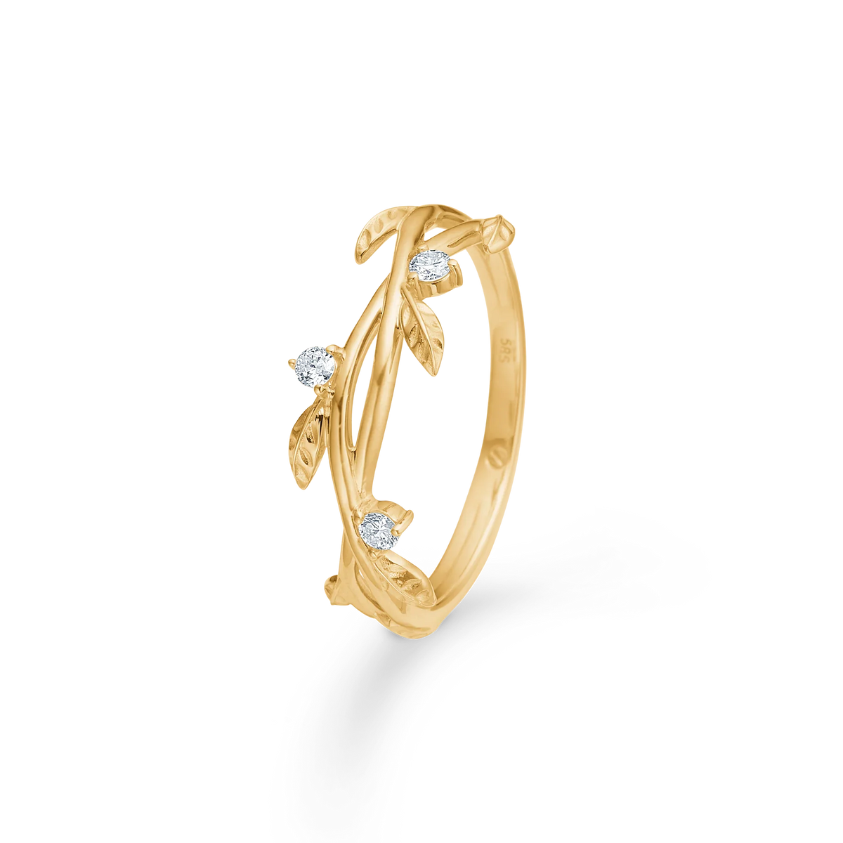Mads Z Aura 14kt Guld Ring 0.10ct W.Si – 1541102-001